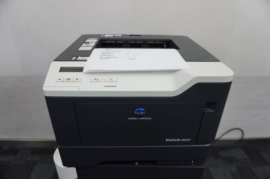 Konica Minolta Bizhub 3602p A4 Netzwerk-Laserdrucker Nur 350 Seiten!