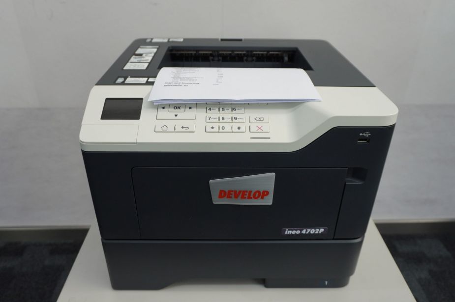Develop Ineo 4702p (Bizhub 4702p) A4 Netzwerk-Laserdrucker Nur 74.300 Seiten! Toner ca. 50 %!