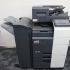 Develop Ineo +450i (Bizhub C450i) DIN A3/A4 Farbkopierer Netzwerk-Laserdrucker mit Finisher DUAL-Scan und 4 Kassetten!