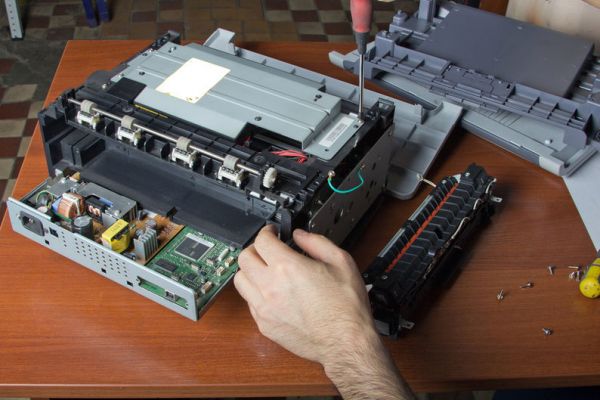 Reparatur und Wartung von gebrauchten Laserdruckern