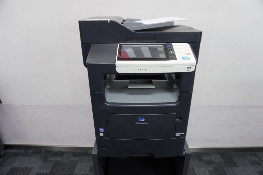 Konica Minolta Bizhub 4050 Multifunktionsgerät A4 (s/w): Digitalkopierer + Netzwerkdrucker + Scanner